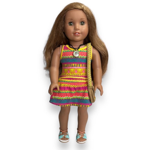 American Girl | Toys | American Girl Lea Clark Doll Of The Year 26 With Meet Outfit And ...